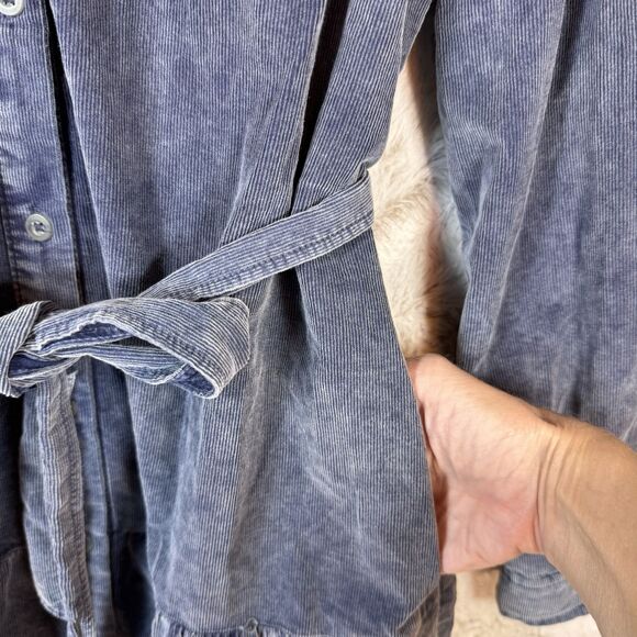 Anthropologie Blue Midi Dress - Picture 9 of 16